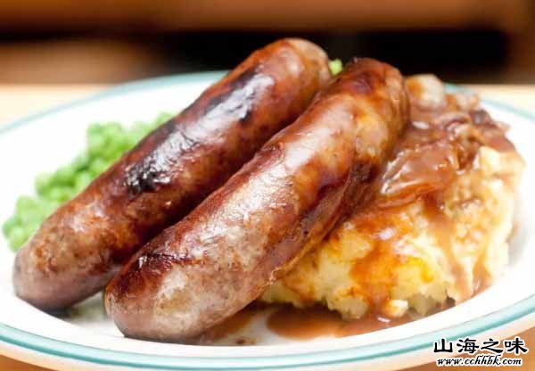 香肠佐薯泥(Bangers and Mash)