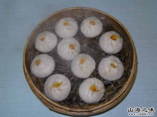 龙袍蟹黄汤包
