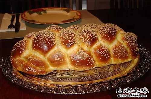 辫子面包Challah-以色列耶路撒冷